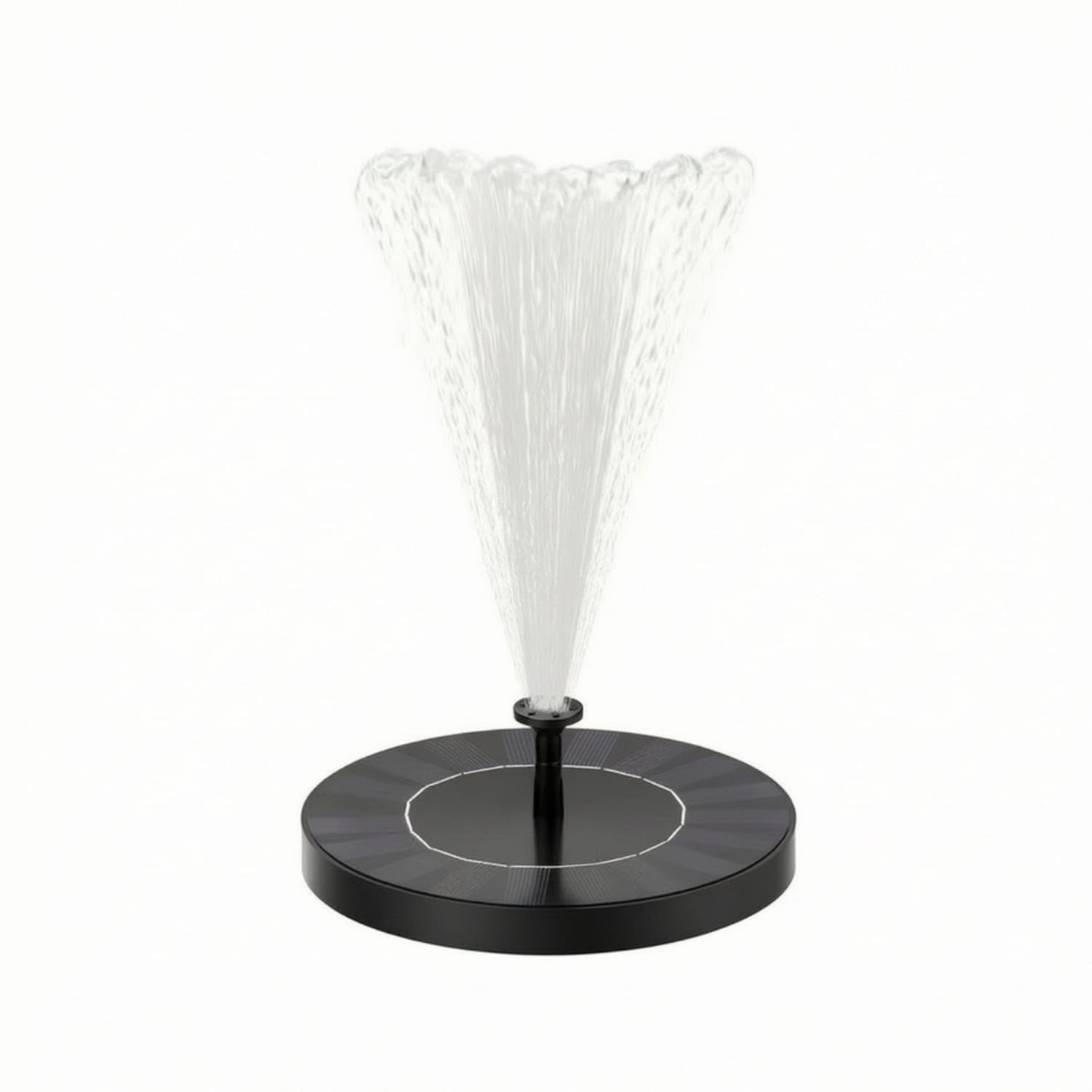 Slim Floating Solar Pond Fountain Pump Circular Solar Floating Pond Aerator Easy to Use Quick Setup for Ponds, Birdbaths, Pools, 16CM, Upgrade-image-18