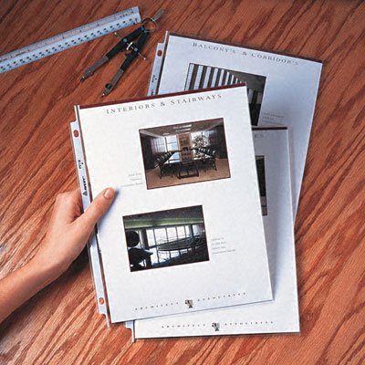 Image of Avery Diamond Clear Heavyweight Sheet Protectors, Easy Load, 100 Document Protectors (74100)