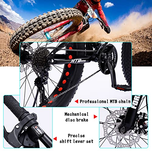 NENAGGE 27-Speed Full Suspension MTB
