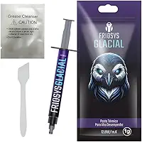 Pasta Térmica Friosys Glacial 12.8w/mk 1g Seringa de Alto Desempenho