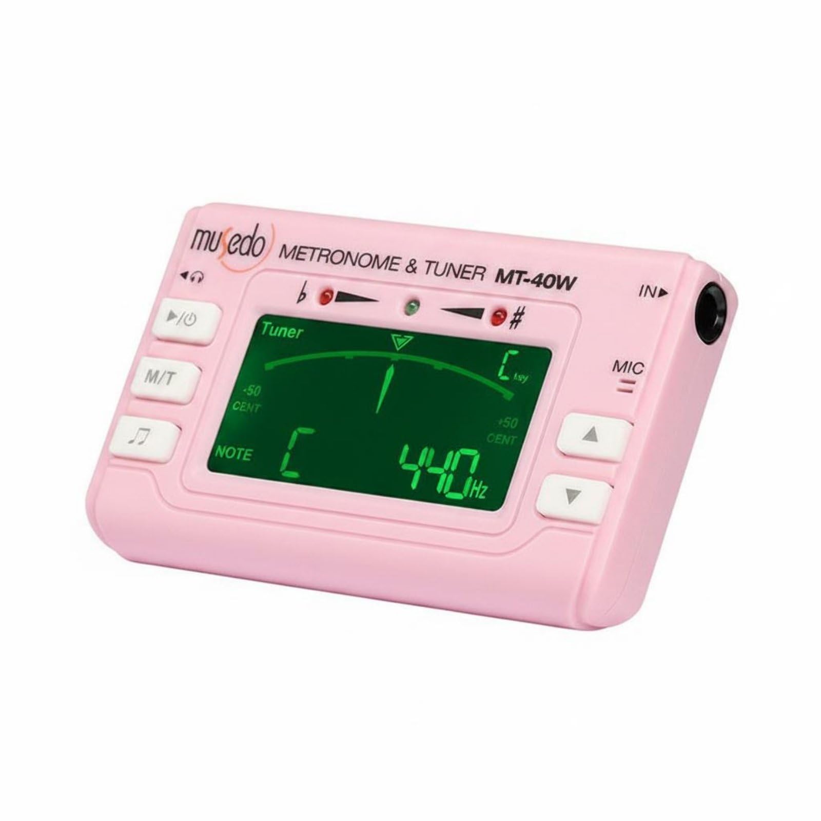 2-in-1 Wind Instrument Tuner Metronome Precise Calibration Saxophone Tuner Portable Lightweight for Saxophonists, Rehearsal, Pink | Practice Aids | Parts & Accessories | Wind & Woodwind-image-5