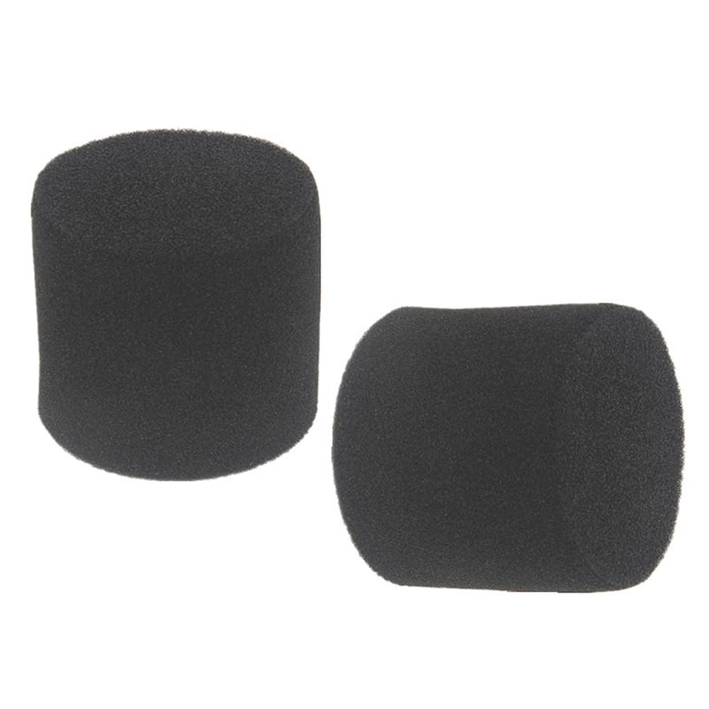2pcs Éponges pour Tubes de Sortie de Haut-Parleur, Tubes Reflex, Évents de Haut-Parleur pour Woofer. Améliore la Phase des Basses.