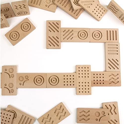 Juego de Dominó Sensorial de Madera Andreu Toys miniatura 7