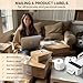 4 x 3 Direct Thermal Label, 850 Labels per Roll - for Zebra, Arkscan and All Other Non-Dymo Thermal Label Printers.