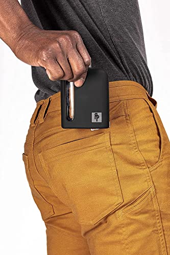 Ragproper Modern Glass Hip Flask - Glass Flask Bottle With Caps For Liquor & Spirits, Durable Liquor Glass Flask With Cork Lids, Pour Funnel, Black Silicone Flask Sleeve, Single Shot 100Ml #TOP6