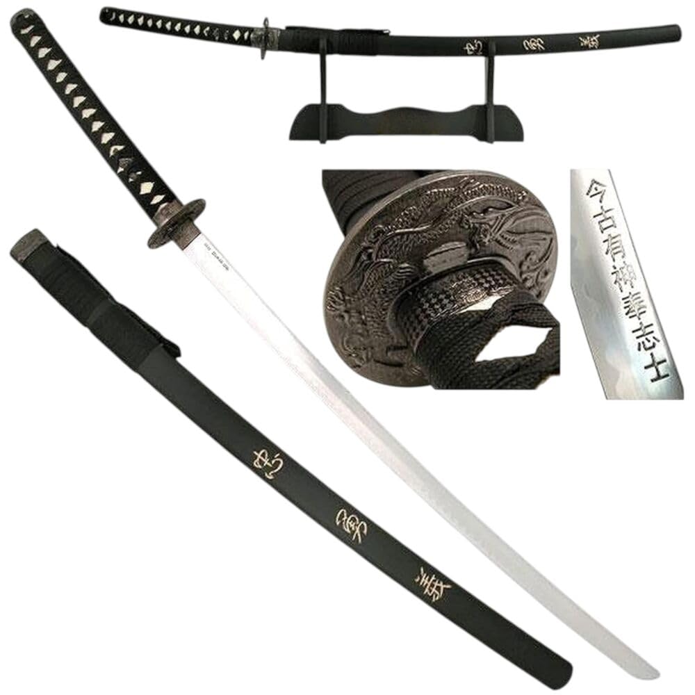 57 SPECIAL REPLICAS Accesorio - Gran dragón japonés con Vaina y Soporte de 103 cm SW-319