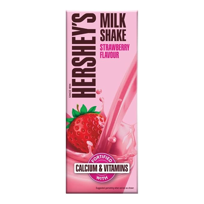 Hershey's Milk Shake Strawberry, 200ml Amazon.in Grocery & Gourmet Foods