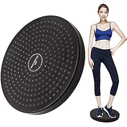 Plataforma Para Abdominales BEETWO Disco giratorio para ejercicios aeróbicos con plataforma de seguridad antideslizante, equipo de fitness para ejercicios de cintura y masaje de pies