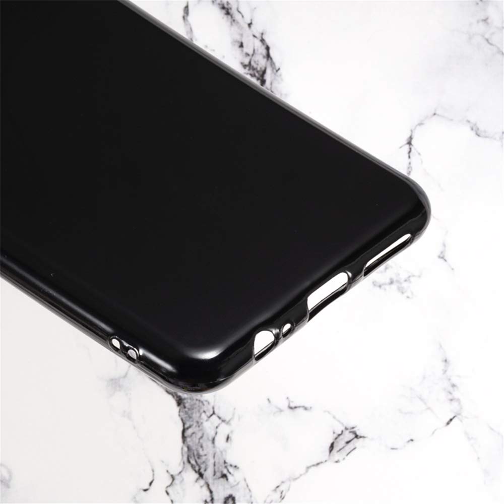 Custodia in TPU Compatibile con Oukitel C18 Pro, Cover Protettiva Morbida e Antiurto con Ritagli Precisi e Design Sottile Antigraffio (Nero