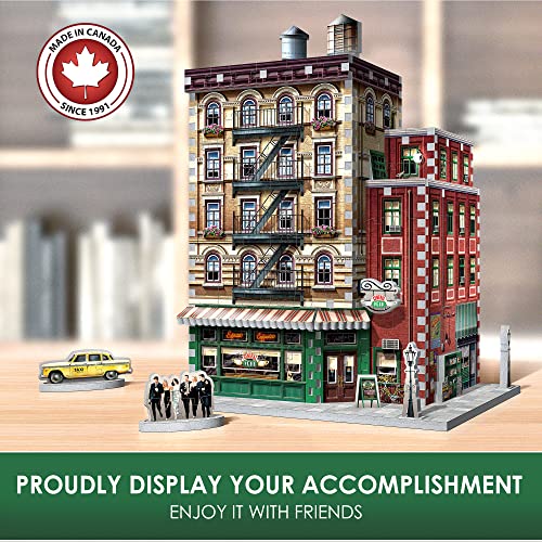 Image of Wrebbit 3D, Friends: Central Perk Cafe (440pc), 3D Puzzle, Ages 14+