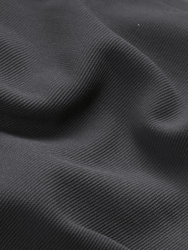 Image of TECHNOSPORT Men's Regular Fit Solid Mock Collar Jacket With Elasto Plus for Sports, Gym & Regular Use
