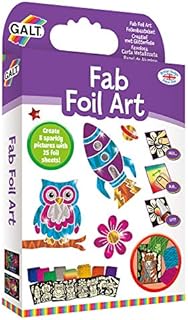 Galt Toys, Fab Foil Art, Craft Kit for Kids, Ages 6 Years Plus