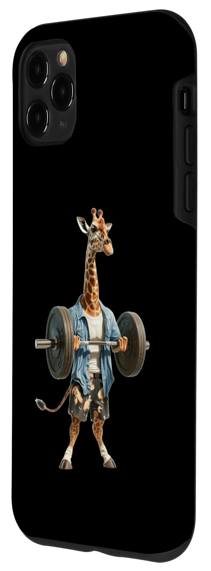 iPhone 11 Pro Max Giraffe Barbell Case - Image 2