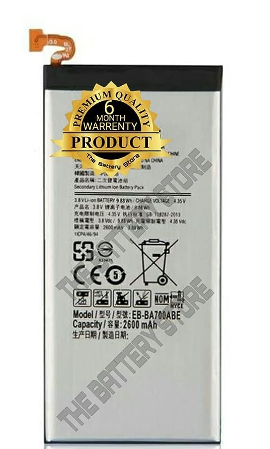 Image of Original EB-BE700ABE Battery for Samsung Galaxy A7 2015 A700 / A700S / A700L / A700FD Battery with 6 Month Warranty **(G00079)