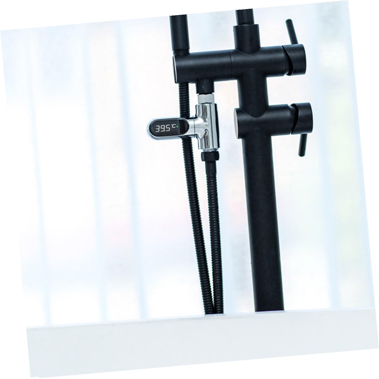 Termómetro de Baño para Ñiño Pantalla Led, Medidor de Temperatura del Agua 5 85°c, Carcasa Abs y Pc, Precisión ±0.5°c, Adecuado para Ducha Segura