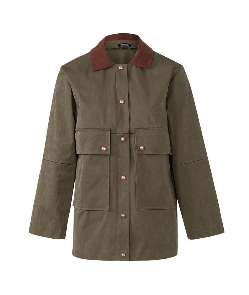 Patron De Couture Veste / Manteau Femme Fran - Du 34 Au 50