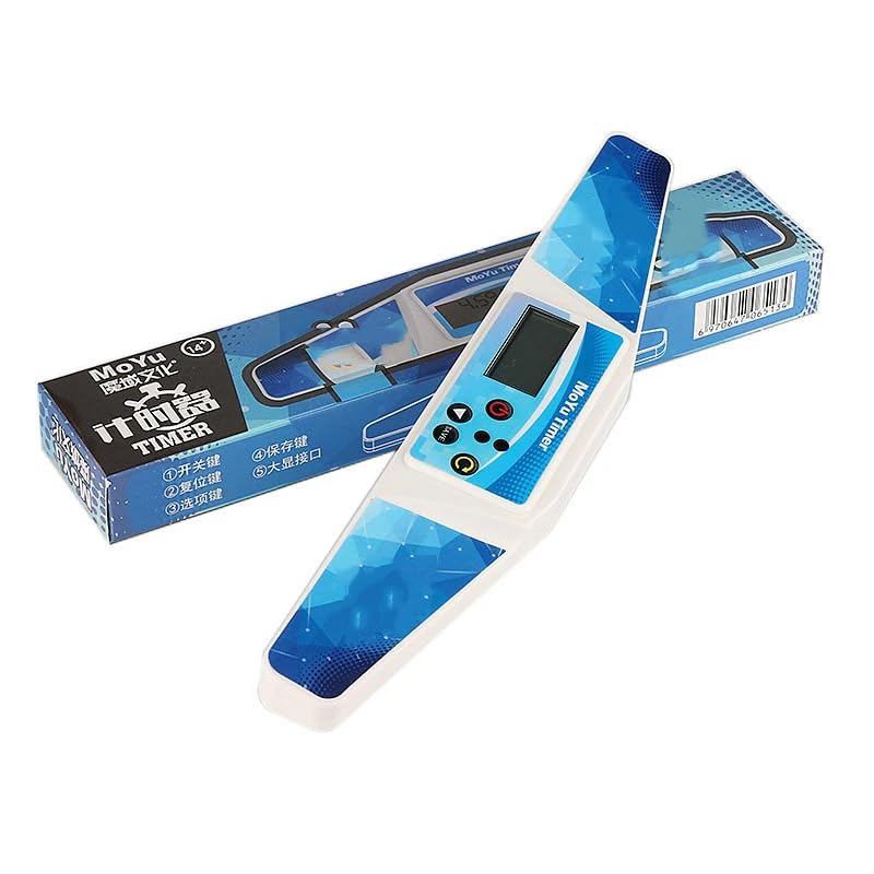 GAREGEAR MoYu Speed Cube Timer - Professional Digital Timer for Speedcubing Competitions