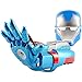 Bras Robotique Iron Man, Jouets de Poignet Lanceur de Héros, Excellent Cadeau pour les Fans, Jouets Éducatifs pour Enfants, avec Masque B