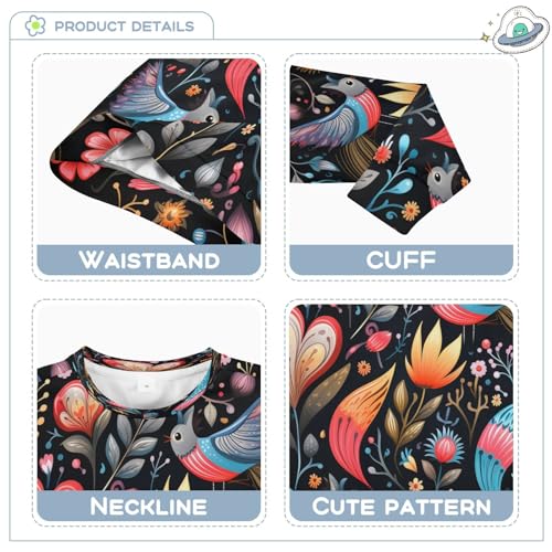 Repeating Pattern Condors Kids Sweatshirt Soft Long Sleeve Pullover Crewneck Tops Shirts for Boys Girls3