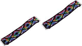 2 Peças Pulseira De Relógio Inteligente Relógio De Fitness Relógios Inteligentes Linha Faixa De Relógio Decorativa Pulseira De Relógio Cinto De Nylon Elegante Pulseira Para