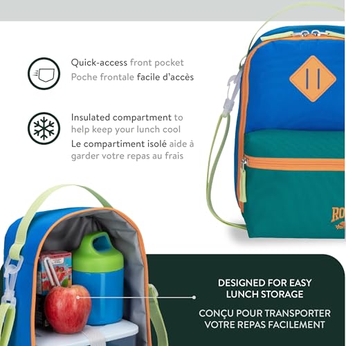 Roots Kids 2-Piece Matching Set, 22.5L Backpack and 7L Lunch Bag by Roots - Used condition - Image 4