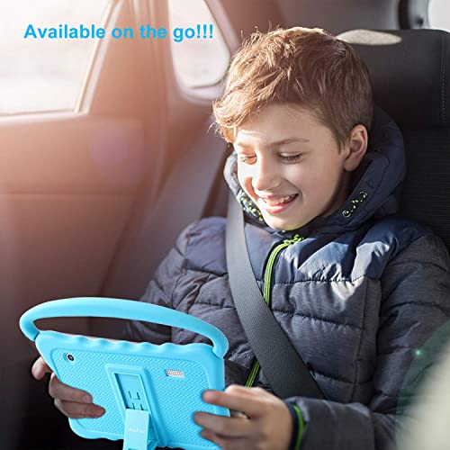Kids Tablet 7 Inch Toddler Tablet For Kids Edition Tablet With Wifi Dual Camera Children’s Tablet For Toddlers 32Gb Android 10 With Parental Control Shockproof Case Google Play Youtube Netflix (Blue) #TOP5