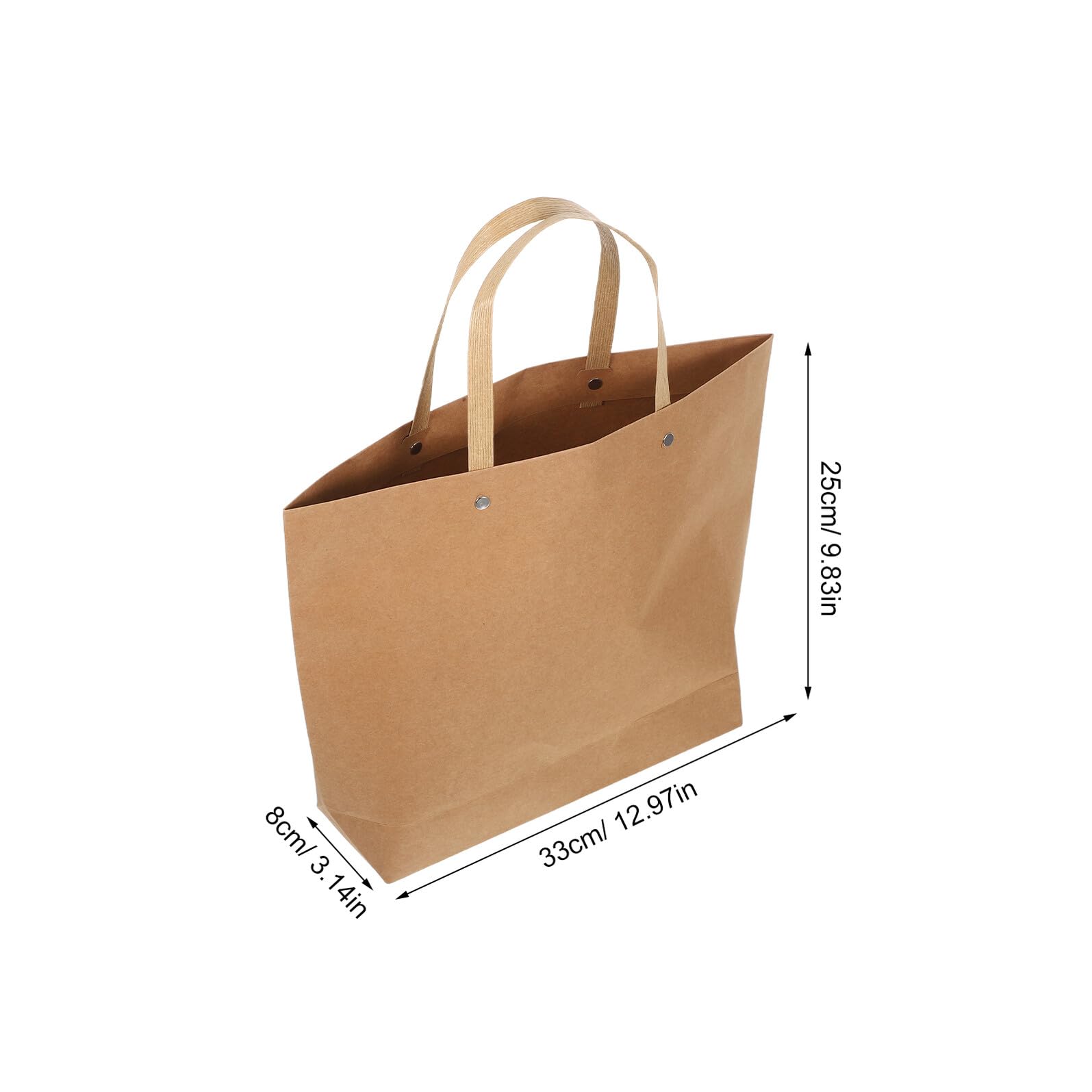 BAZEITFLOW 25 Szt. Szt Małych Brązowych Torebek Kraft z Uchwytami Papierowe Torebki Prezenty Przyjęcia Retro Torby Papierowe Kwiaty Upominki i Drobne Prezenty Urodziny i Święta
