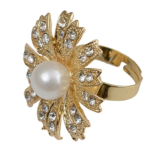 Adjustable Rings Set of 3 in Silver and Gold