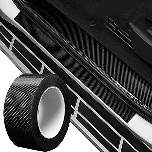 Buy Sehore Car Door Sill Protector Carbon Fiber Wrap, Anti Scratch Car