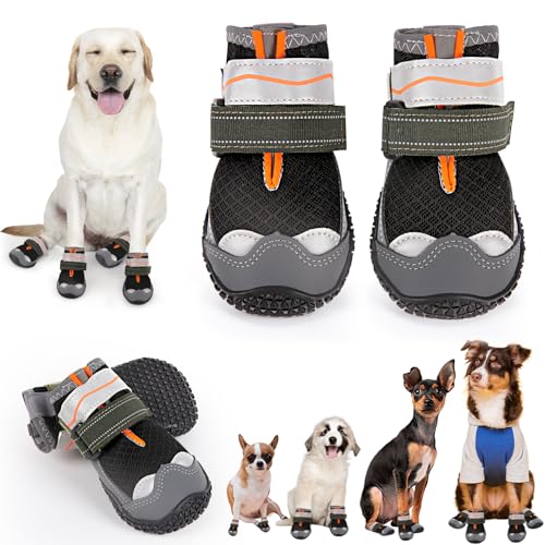 Dog Boots for Large Medium Dogs