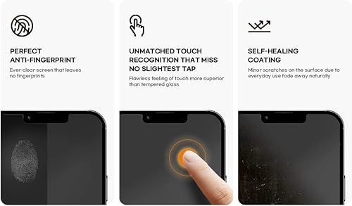Miniatura 5 de Protector de pantalla para iPhone 13 Pro Max (paquete de 3) - Protector de pantalla premium para iPhone 13 Pro Max - Instalación sin esfuerzo,