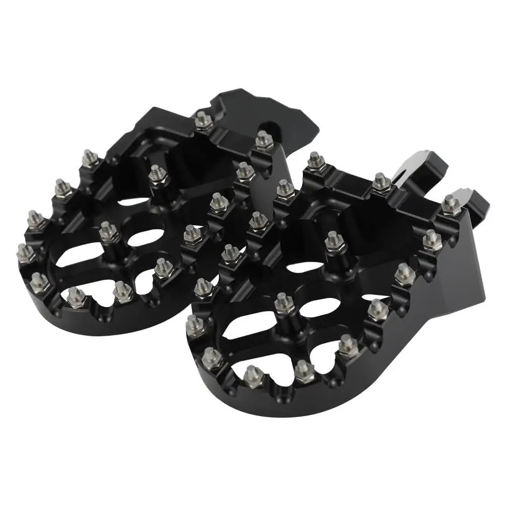szerokie pedały motocyklowe Pasuje do Talaria X3 MX3 4 5 podnóżki pedał akcesoria motocyklowe Dirt pitbike części CNC(Red)