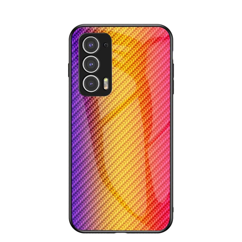 Rfvzubemok Compatible con Vivo V17 India Funda,Anti-caída 2 en 1 (PC+Panel Trasero de Cristal+TPU) Funda para teléfono Glod