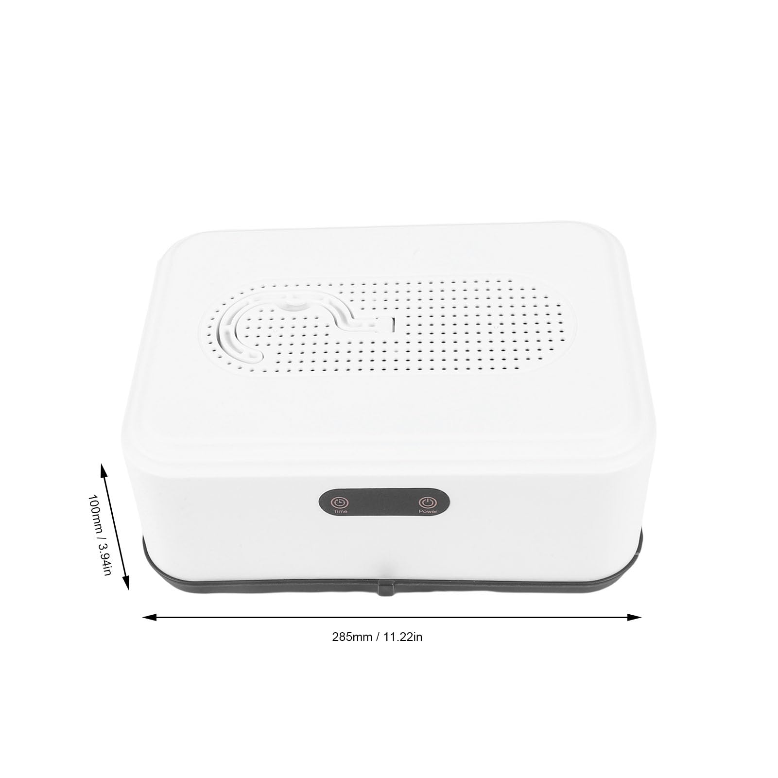 TOPINCN Tragbarer Wäschetrockner Mini Trockner Elektrische Wäscherei Trockenmaschine mit Digitalanzeige Timer für Reisen Heimatwohnung Gefaltet (EU -Stecker 220 V)