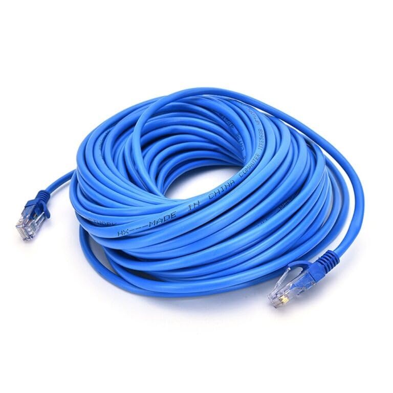 Hexabyte CAT5/CAT5e Ethernet LAN Cable 25 Meter – High Speed RJ45 Network Patch Cord for Internet, Computer, Laptop, Modem, Router, Switch – Blue Hexabyte CAT5/CAT5e Ethernet LAN Cable 25 Meter – High Speed RJ45 Network Patch Cord for Internet, Computer, Laptop, Modem, Router, Switch – Blue