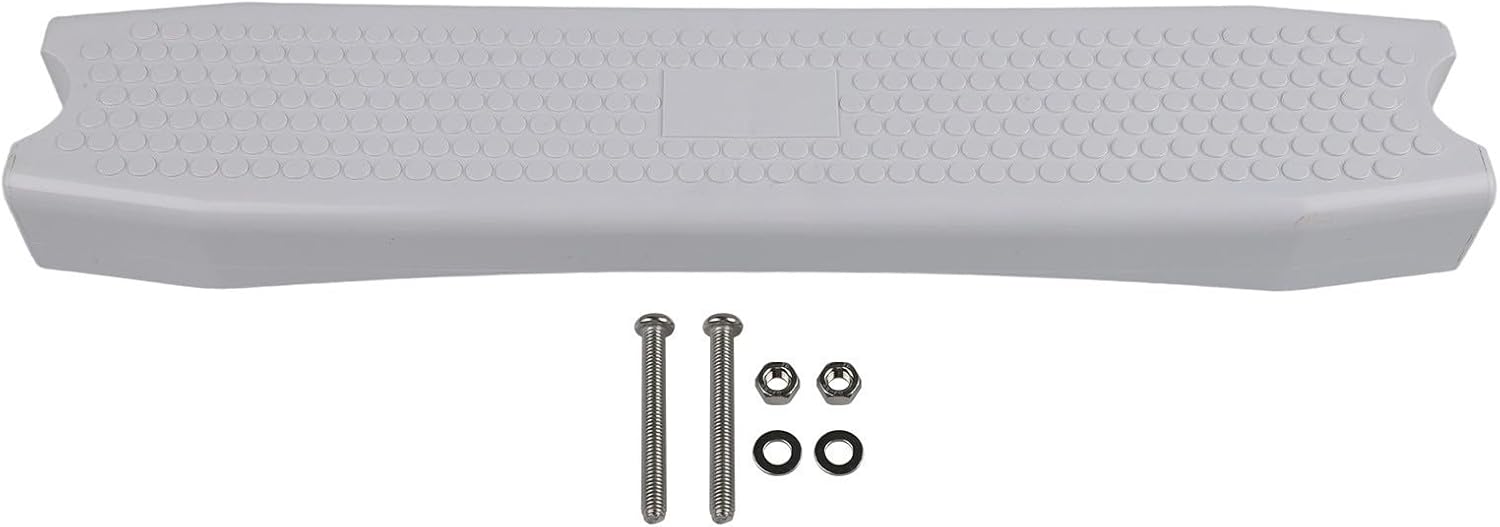 49 cm Swimming Pool Ladder Pedal – Molded Plastic Rung Step, Non-Slip Surfaces, Fits Most Above-Ground and In-Ground Pool Ladders