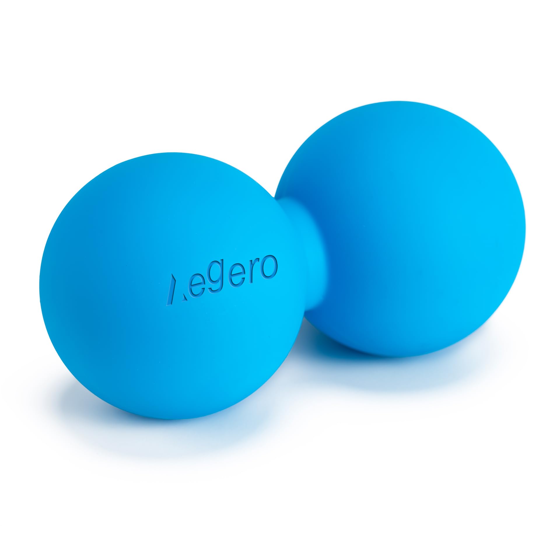 Photo 1 of Aegero Peanut Massage Ball-Double Lacrosse Massage Ball, Mobility Ball for Myofascial Release,Yoga Therapy,Trigger Point Therapy,Muscle Knots and Acupoint Massage (Blue Firm Ball)