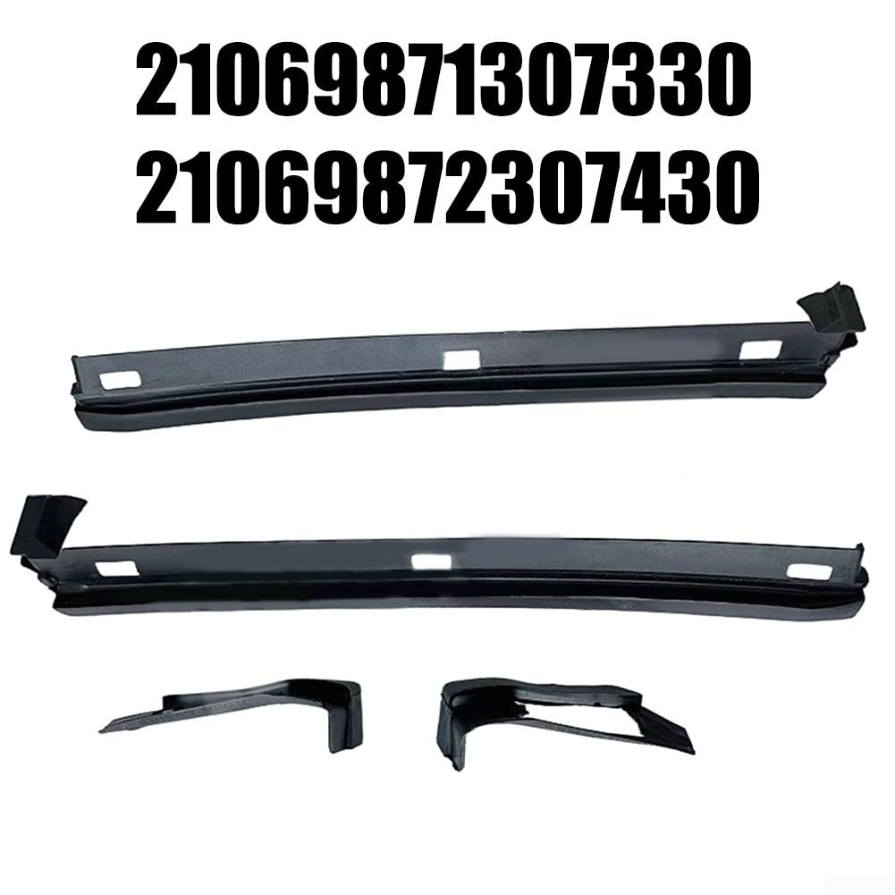 Zilimontt Uszczelka błotnika przedniego do klasy E W210 1996-2002 2106987130 nowa, konserwacja samochodu zestaw uszczelek błotnika ABS kompatybilność odporna na zużycie