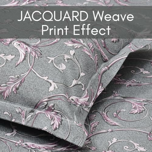 Image of Mafatlal 186 Tc Corsica Cotton Bedsheet King Size | 108 X 108 Inches | Breathable Summer Sheets for Sleeping Comfort | Pure Cotton Bedding with 2 Pillow Covers | Grey Matter