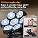 Head Shavers for Bald Men - Yinicare 7D Mens Razors for Shaving Electric Led Display Wet & Dry Bald Head Shaver Ipx6 Waterproof Shaver Type-C Charging