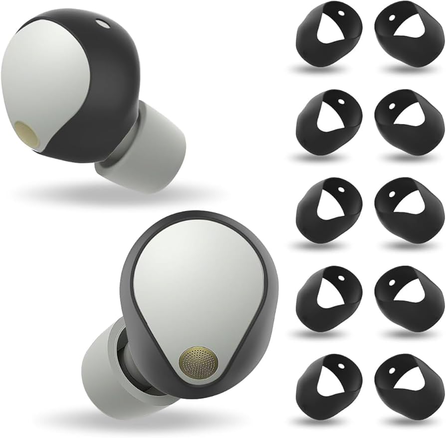 Amazon | 【5ペア】CONTEME イヤホンカバー Sony WF-1000XM5 用