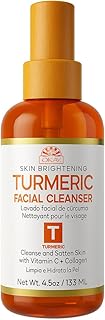 Limpiador facial iluminador de cúrcuma de OKA...