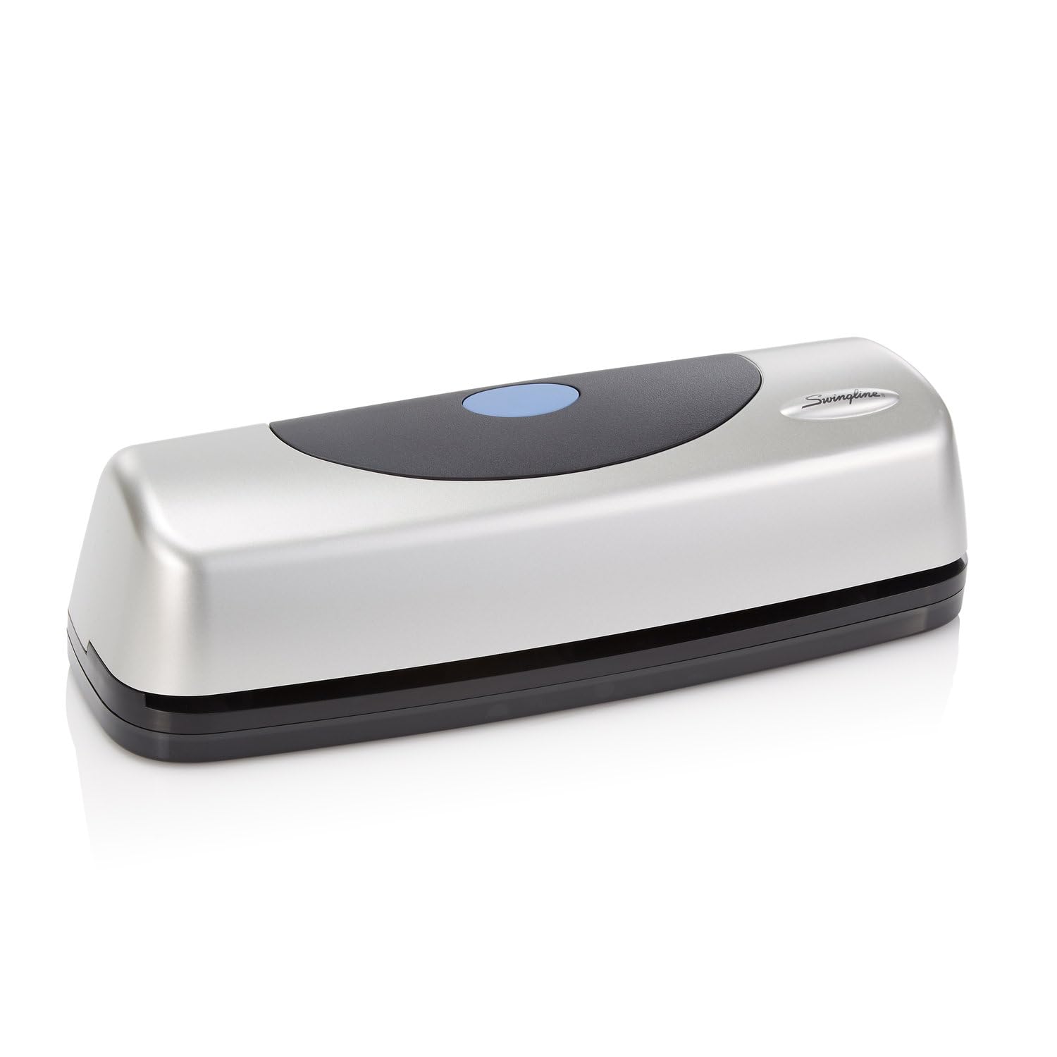 Swingline Electric Hole Puncher 3 Hole, 15 Sheet Capacity Three Hole Punch 3 Ring, Black & Silver (74515)