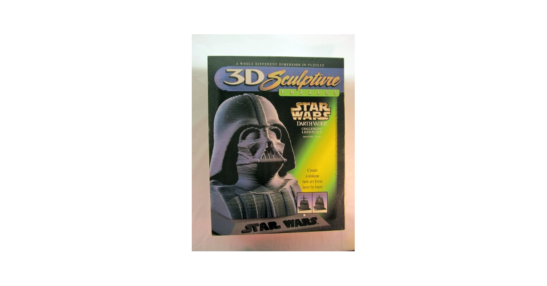 スターウォーズ　ダースベイダー　3D スカルプチャーパズル デッドストック 未開封 STARWARS スカルプチャーパズル ダース