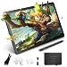 Frunsi Drawing Tablet Stand, Adjustable Digital Graphics Tablet Monitor Holder Stand Compatible with Art Tablets Display(Up to 15.6 inch) and PC, Stable Base Lightweight Cooling System