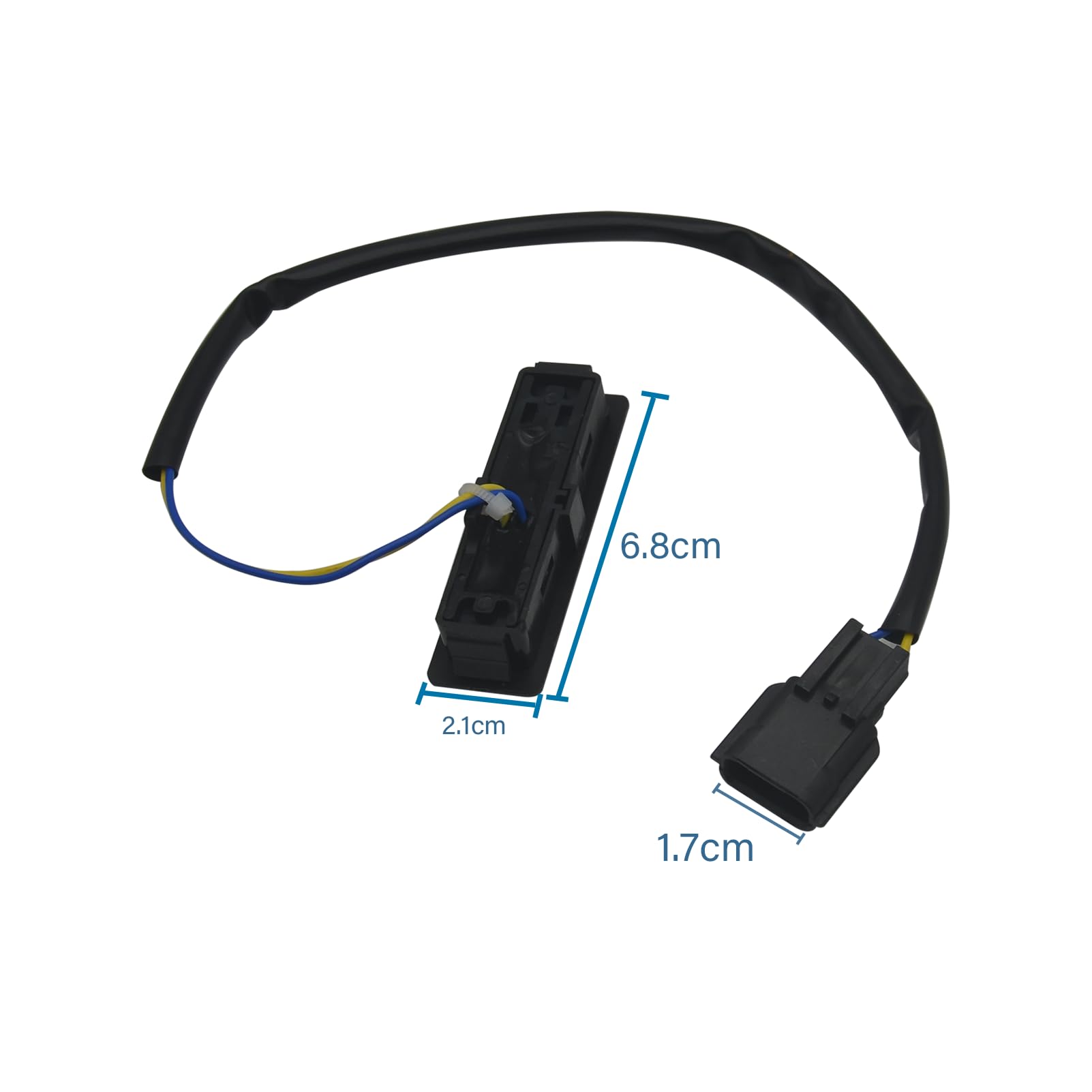 Interruttore apertura portellone bagagliaio per Qashqai J11 2013-2023 tasto baule 253804EA0A interruttore apertura portellone 2pin