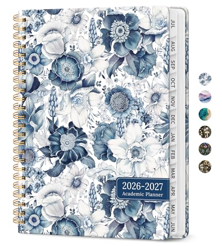 Planner 2026-2027, Academic Year Monthly and Weekly Calendar...