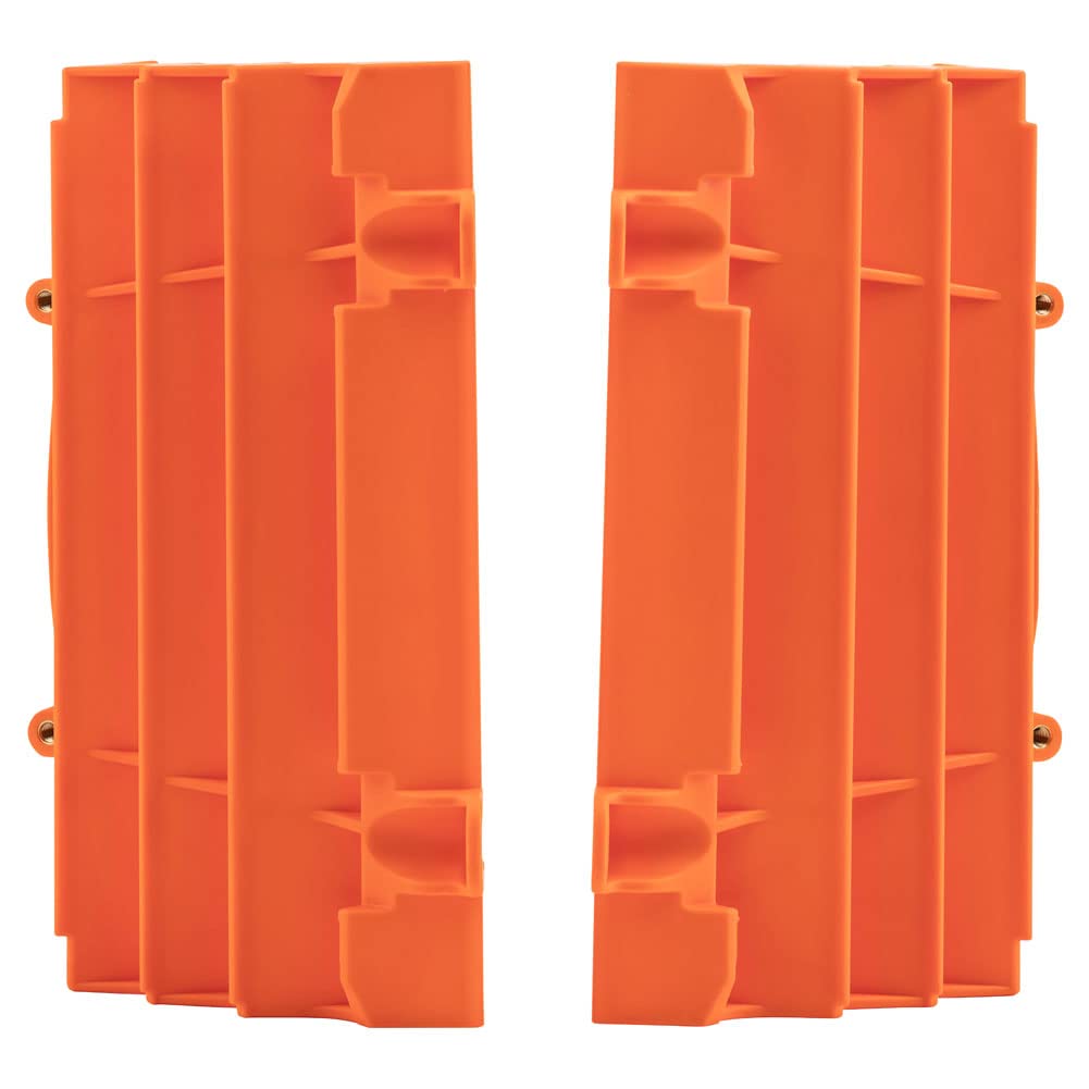 Acerbis Radiator Louvers - Orange Compatible with KTM 125/150/250 SX/250/350/450 SX-F/XC-F 2019-2022/250/300 XC-W 2019-2023/250/300 XC 2020-2022/350/