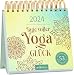 Produktbild Postkartenkalender Tage voller Yogaglück 2024: Wochenkalender 2024, 53 Postkarten für achtsame und bewusste Momente