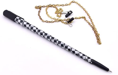 Miniatura 1 de SUMAG Pluma a collar Cadena de desaparición de la pluma Trucos de magia Pluma de desaparición Mago Mago de cerca ilusión truco accesorios pluma